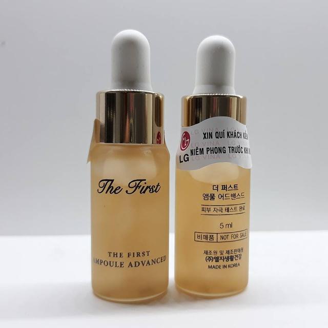 [HCM]Tinh chất vàng Ohui The First Ampoule 5ml siêu hồi sinh da với thành phần vàng 24K