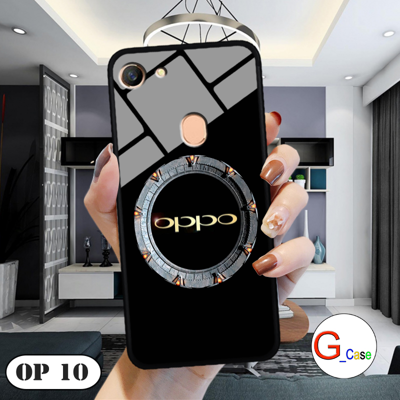 Ốp lưng Oppo A79 in 3D hình logo điện thoại