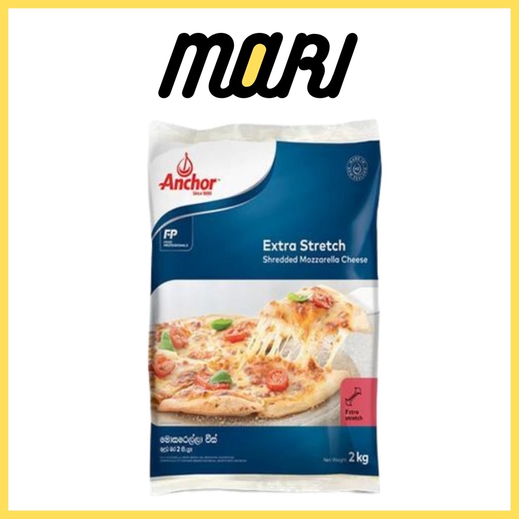 Phô Mai Sợi Mozzarella Anchor 2kg