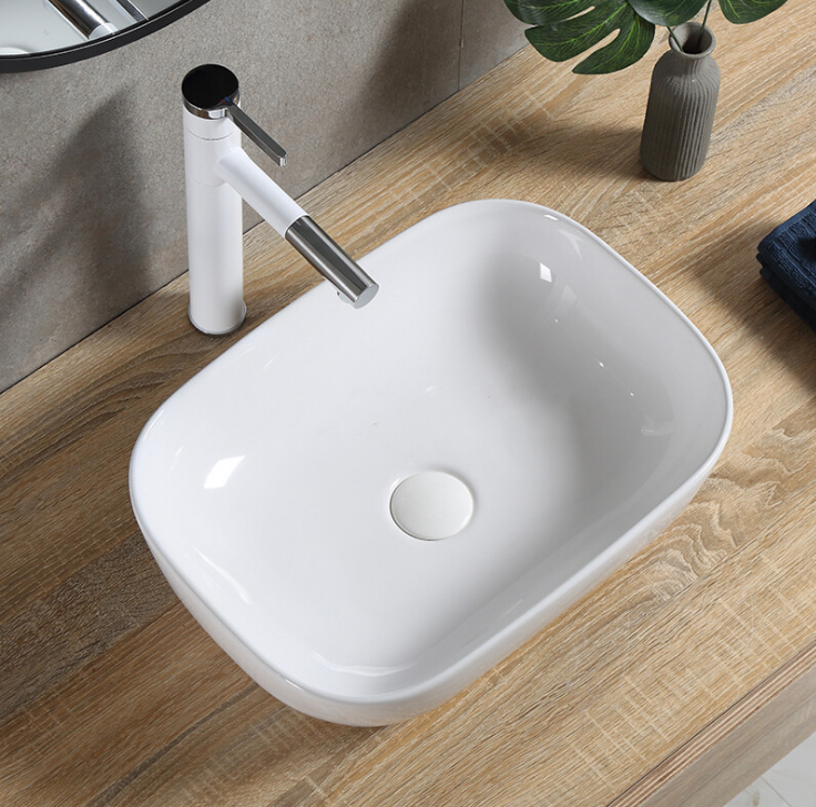Chậu Lavabo rửa mặt đặt bàn cao cấp EBEC LV-26