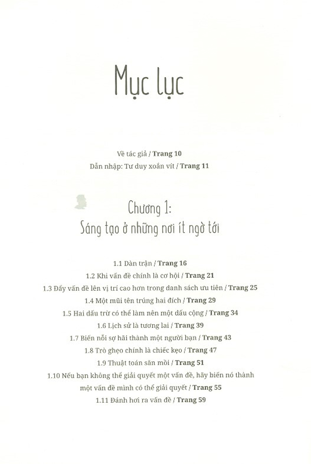 Bệnh Mù Sáng Tạo Và Cách Chữa Nó