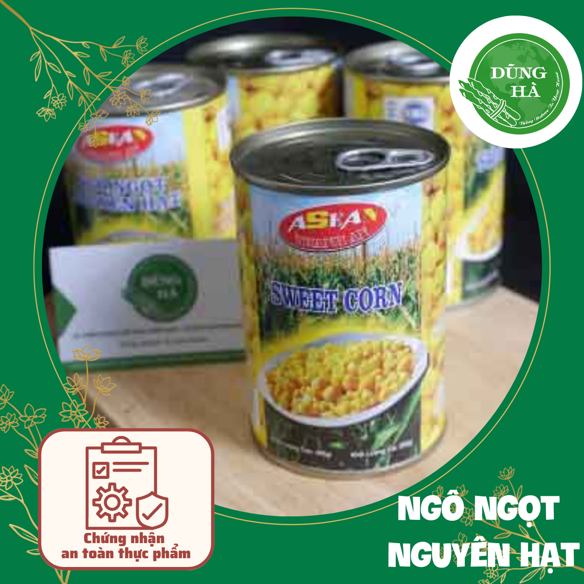 Ngô ngọt nguyên hạt