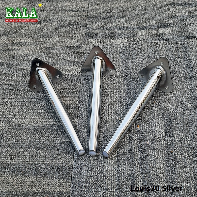Chân bàn Louis Kala mạ bạc siêu đẹp