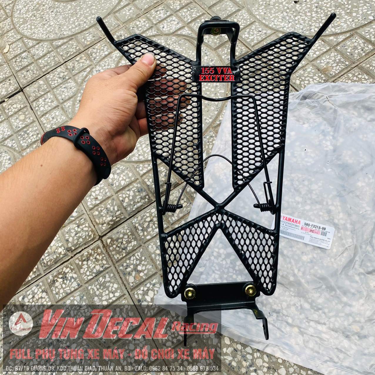 Baga Exciter 155 Kiểu Lưới dành cho EX155 2021