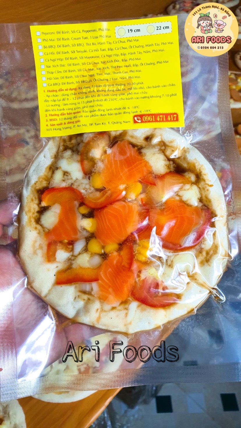 [HÀNG ĐÔNG LẠNH] Combo 5 Đế Bánh Pizza Size 20