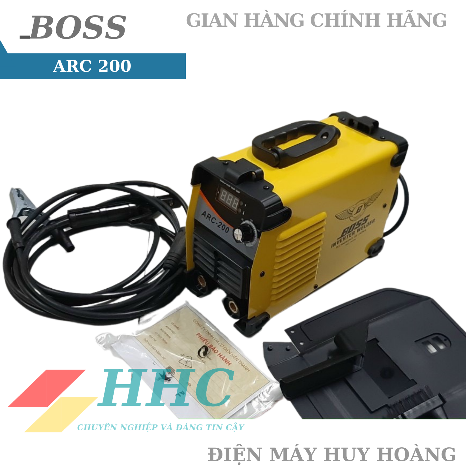 Máy hàn BOSS NHẬT ARC 200-  ARC 250 Chuyên hàn que 2.6-3.2li