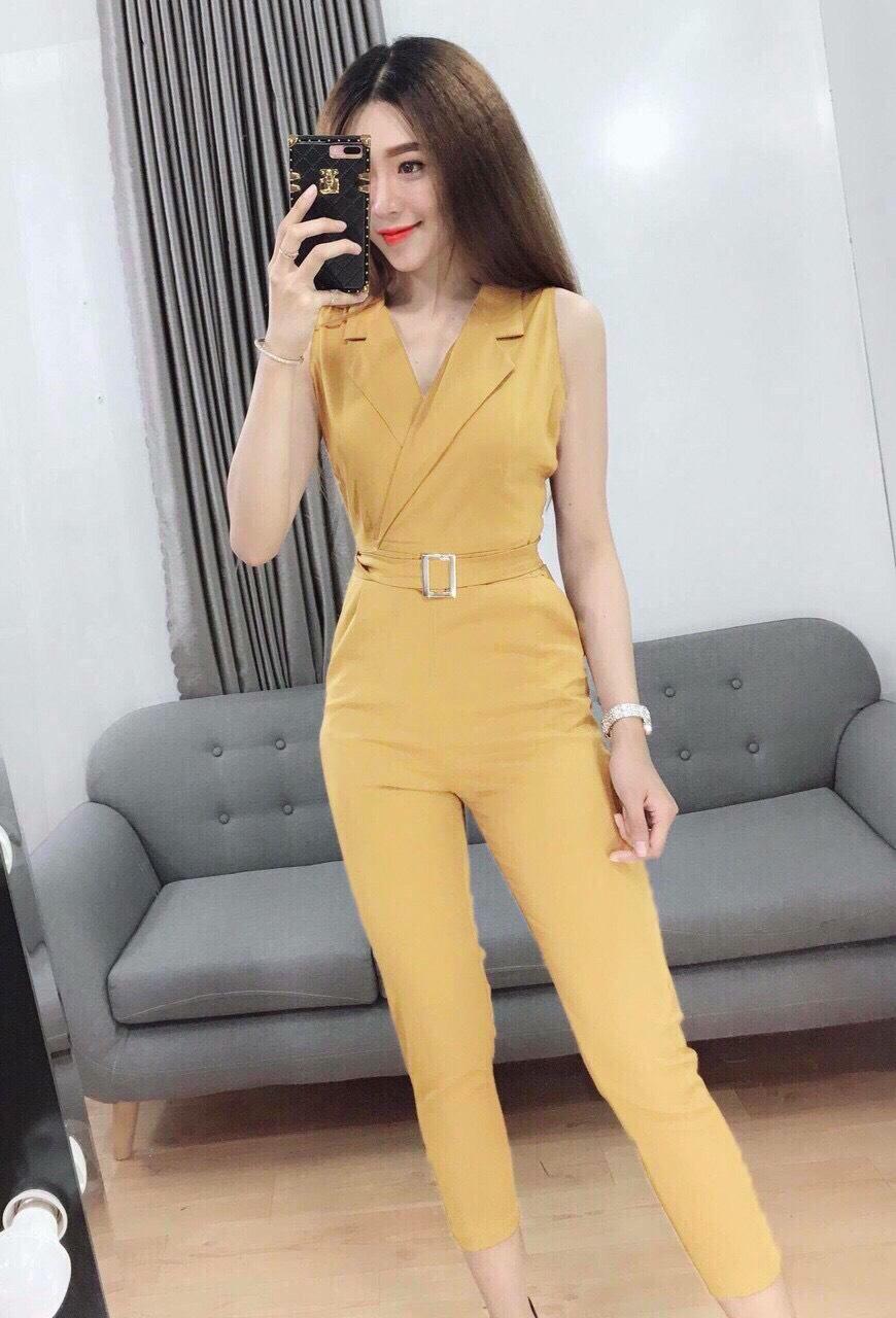 [HCM]Đồ bay dài ống ôm cổ khoét cách điệu đầy quyến rũ -TT101905