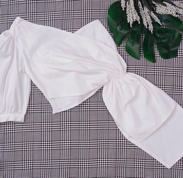 [ HOT 2020] Áo Crop Lệch Vai Kiểu Thái  Siêu Đẹp