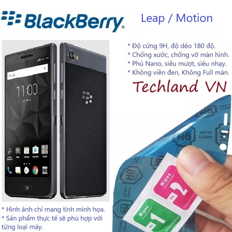 Cường Lực Phủ Nano Blackberry Leap / Motion - Trong Suốt, Không Full Màn, Không Viền Đen