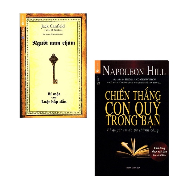 Sách - Combo: Người Nam Châm + Chiến Thắng Con Quỷ Trong Bạn (2 cuốn) - Thái Hà