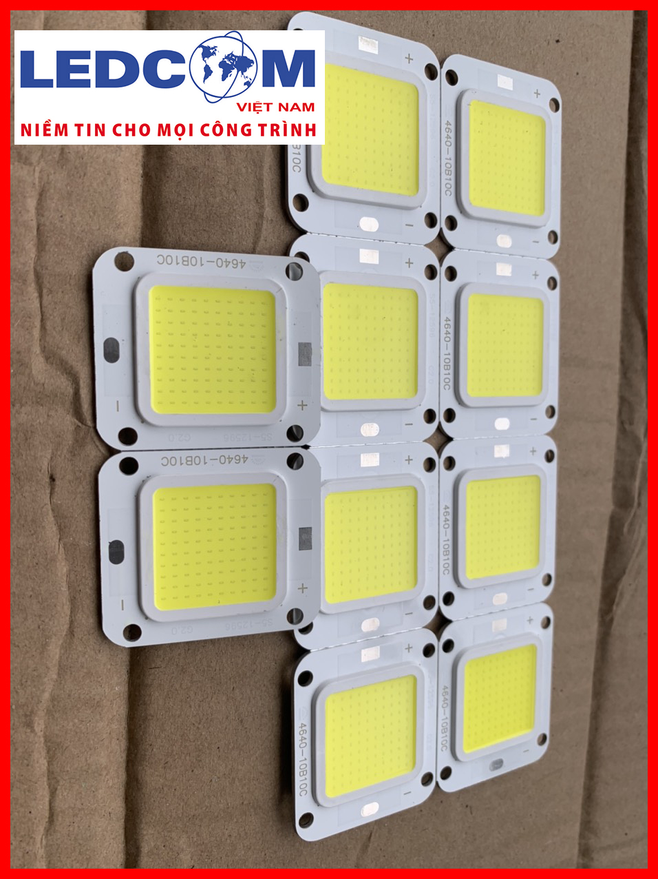 Chipled COB công suất 50w cho lắp ráp đèn LED