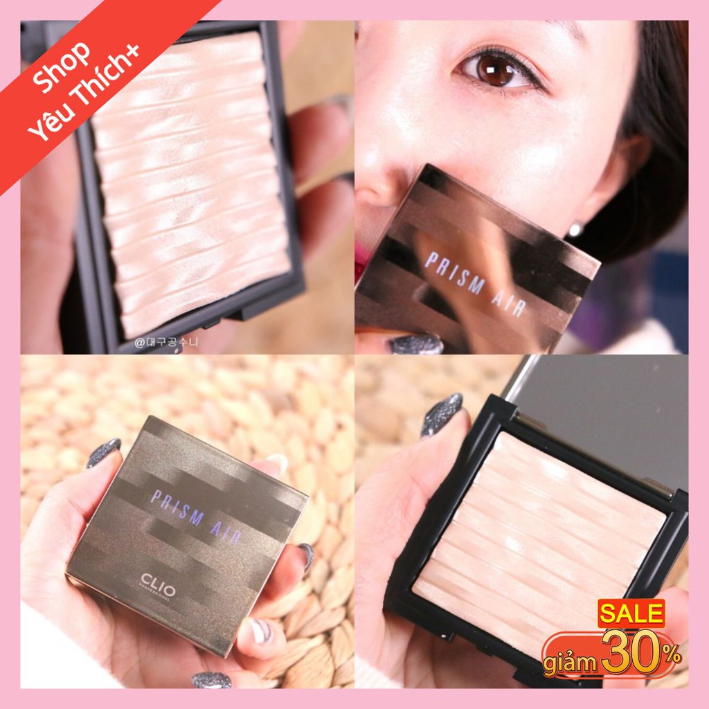 Phấn bắt sáng siêu mịn Clio Highlighter Prism Air 7g