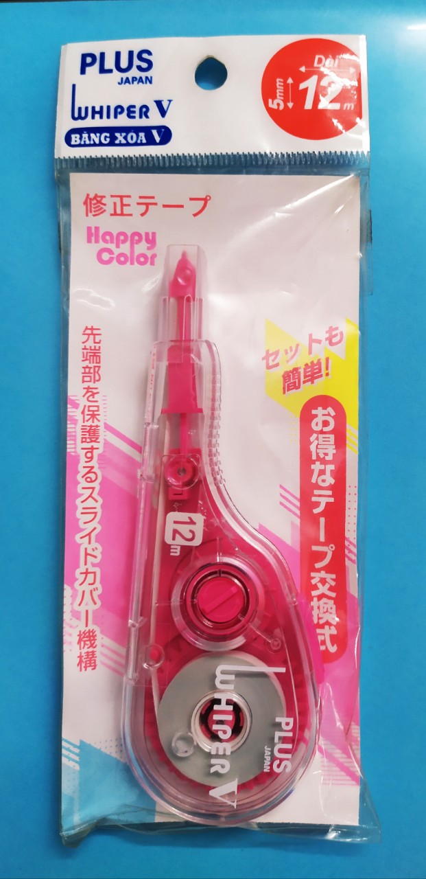 PLUS bút xóa kéo cầm tay WH-105T 12m