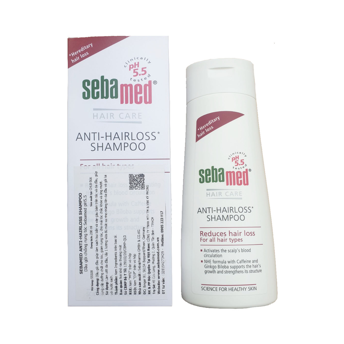 Sebamed Anti-Hairloss Shampoo pH5.5 200ml