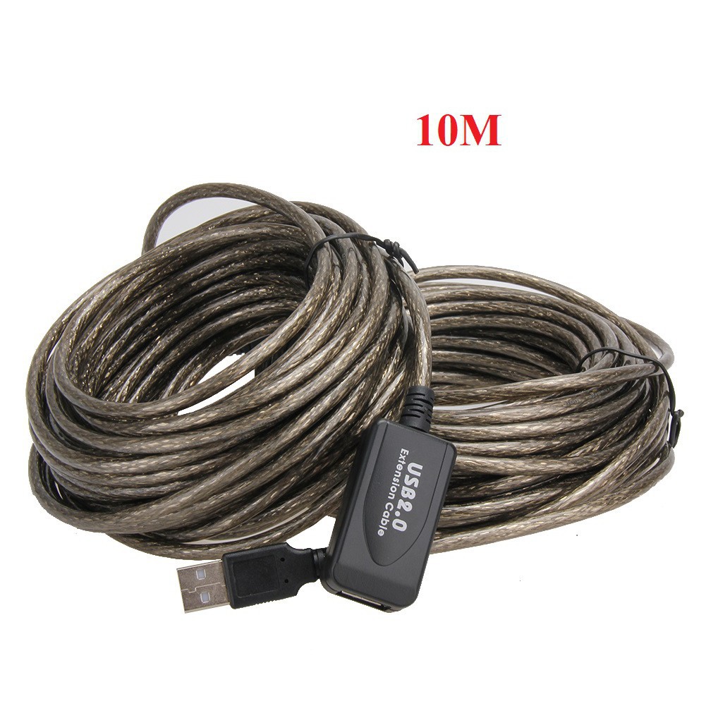 Cáp nối dài USB 10m giá rẻ CÓ CHÍP