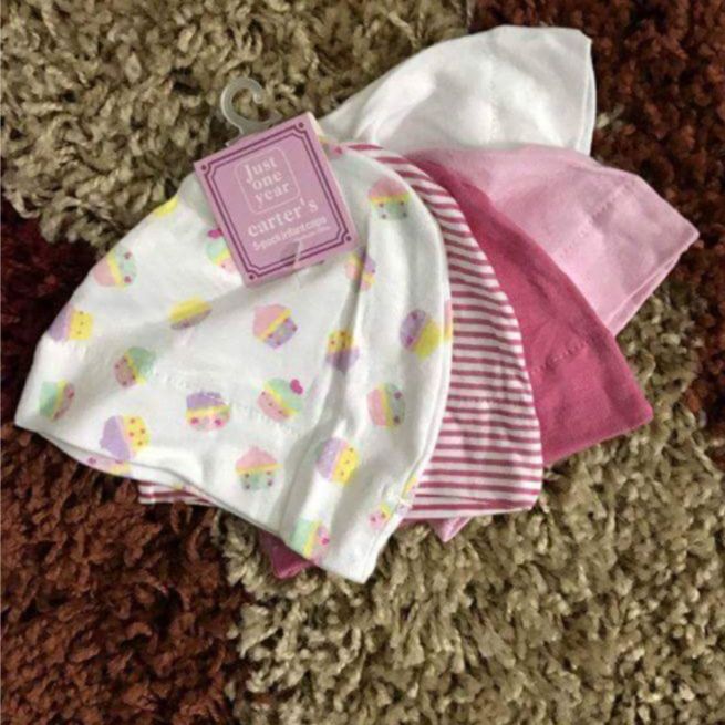 Mũ, nón sơ sinh Carter’s Baby cho bé sơ sinh đến 3 tháng