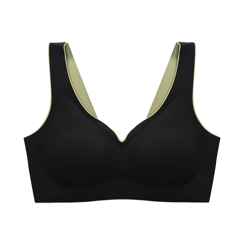 Bra comfortable seamless, lingeries thin stainless steel can prevent sagging breasts