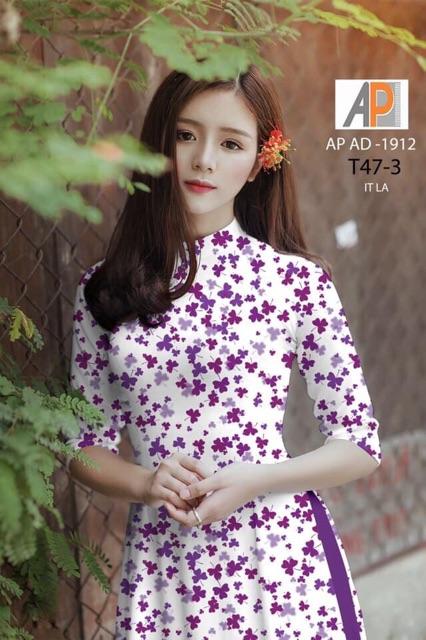 [HCM]Vải áo dài 3D