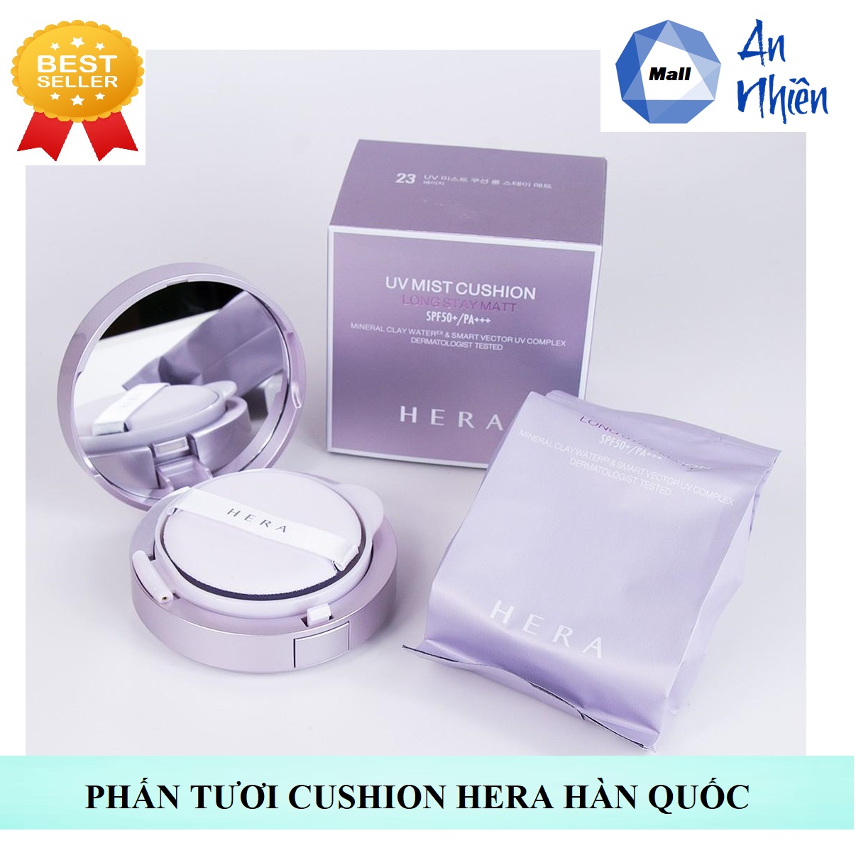 Phấn Tươi Cushioni Hera Hàn Quốc - Mẫu mới
