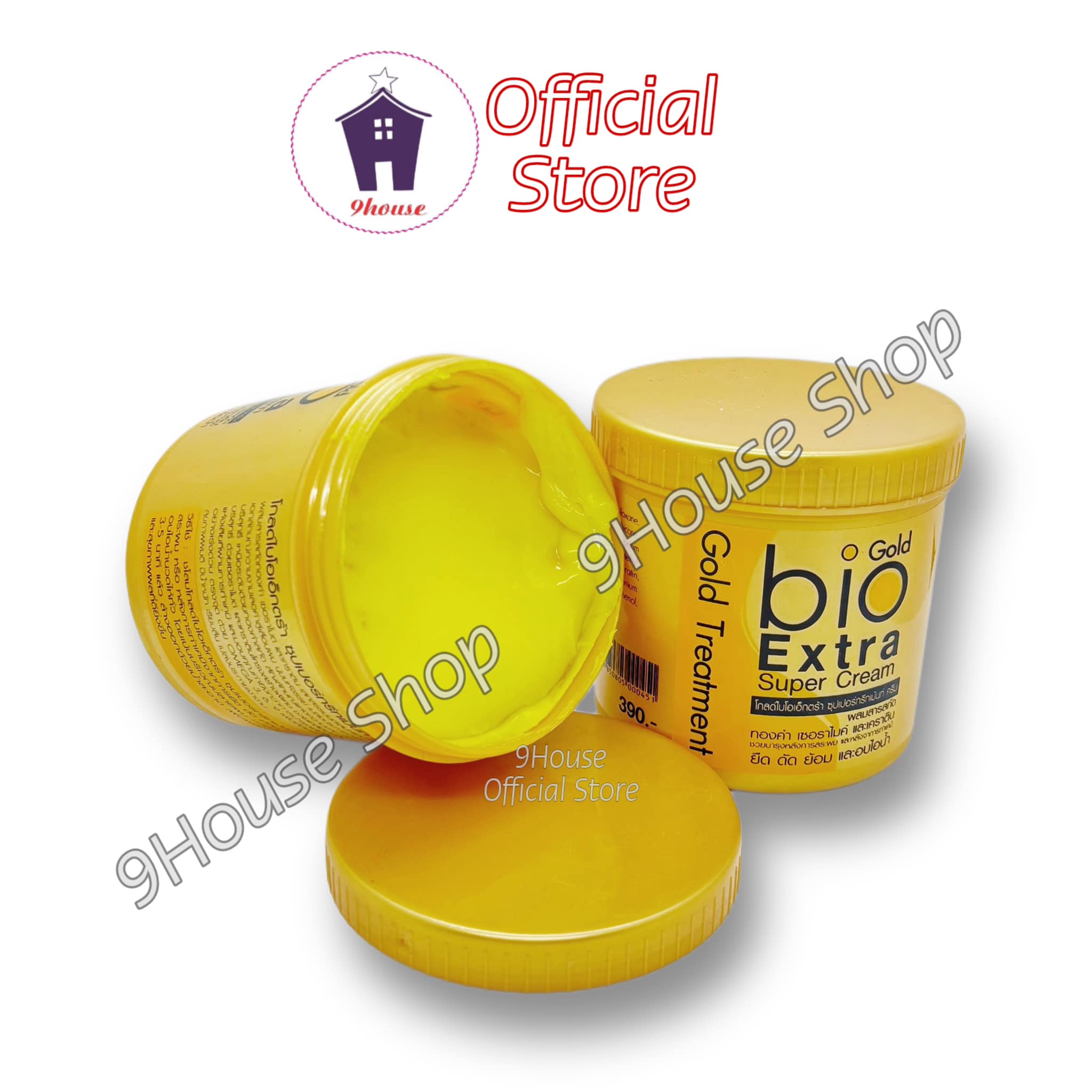 (HỦ 500ML - VÀNG) 01 Hủ Ủ TÓC BIO Gold Treatment Thái Lan 500ml