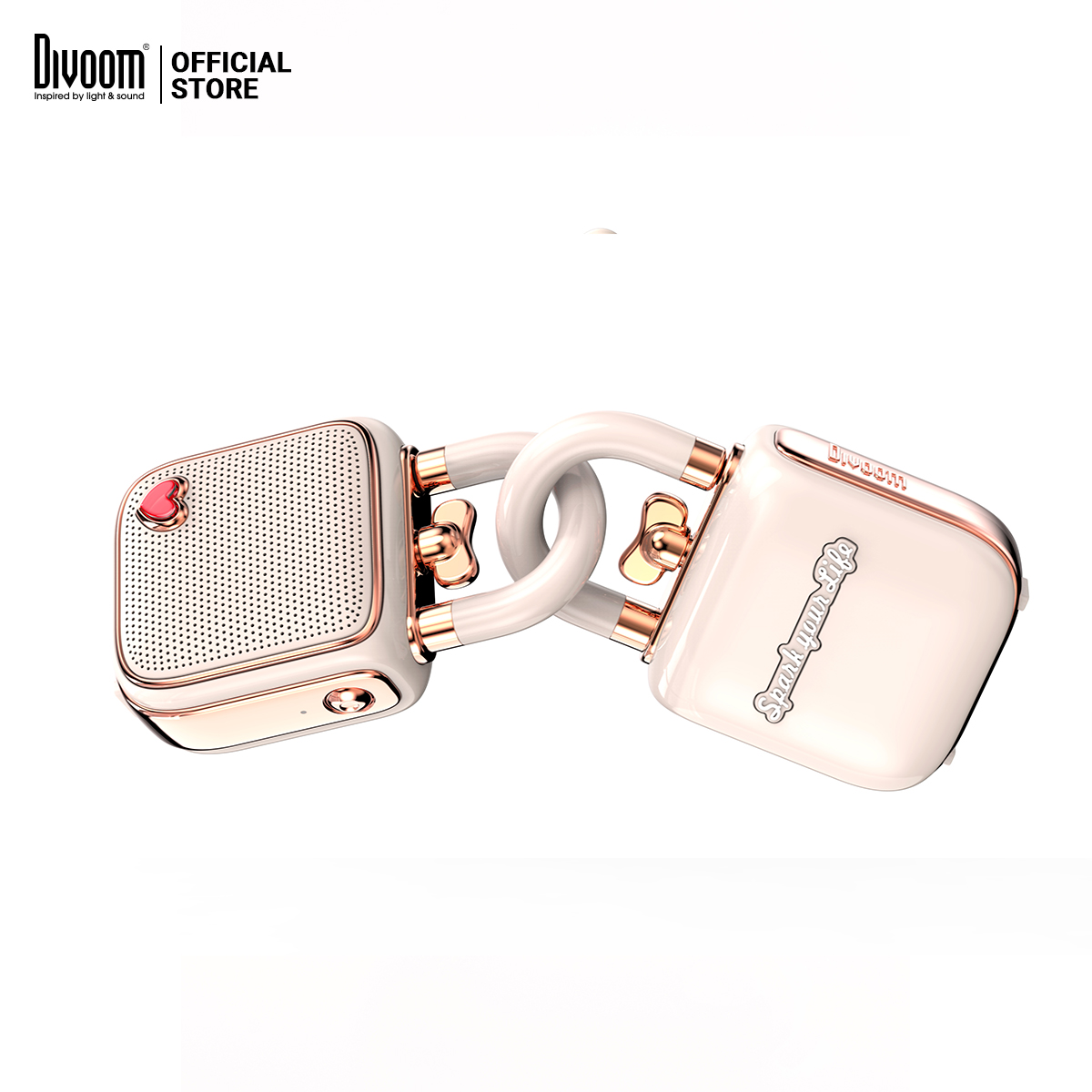 Loa Thông Minh Bluetooth Divoom Lovelock Pink