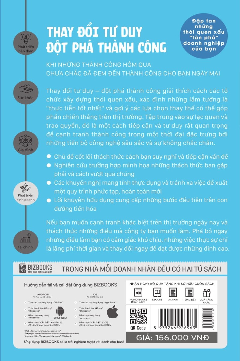 Sách - Thay Đổi Tư Duy - Đột Phá Thành Công - McBooks