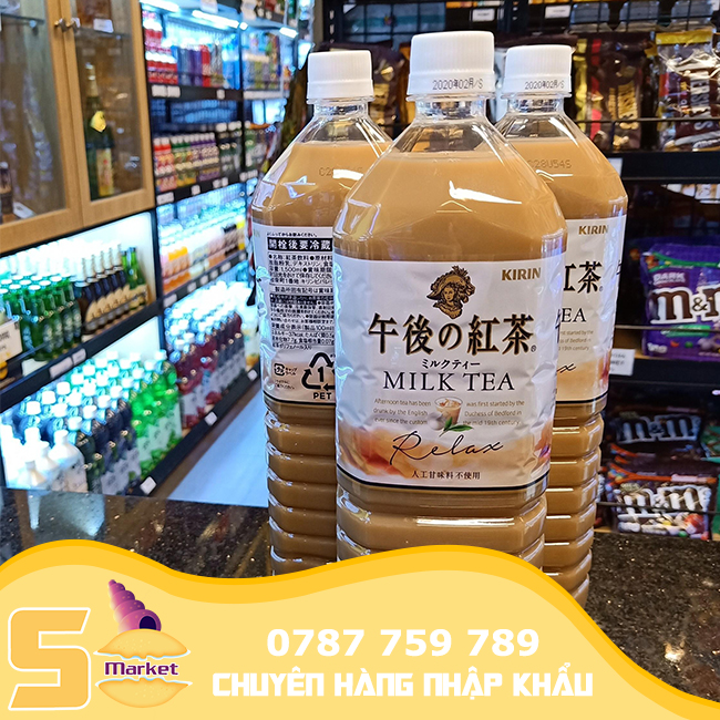 Trà sữa Kirin Nhật Bản chai 1.5 lit MỚI【Bách Hóa 24】