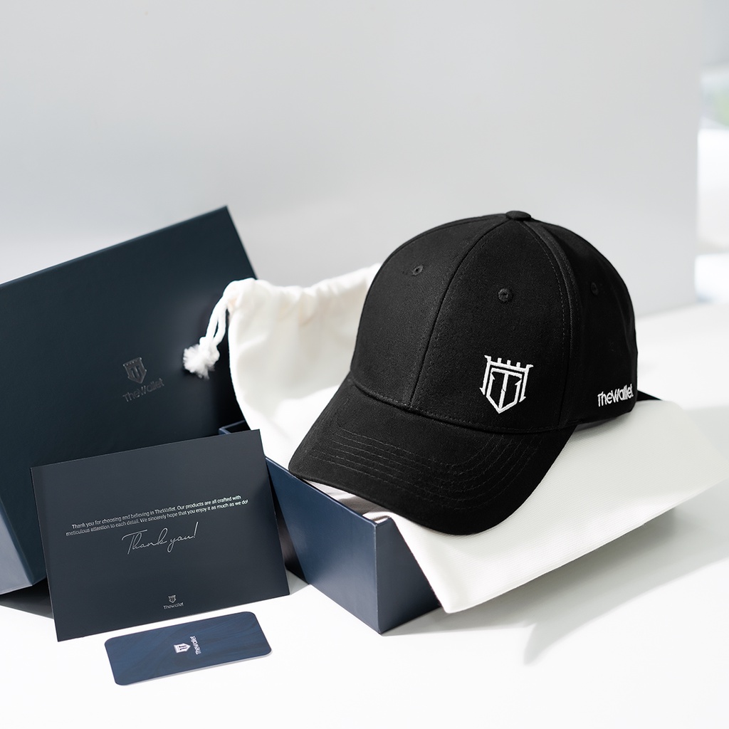 Nón lưỡi trai TheWallet Popular Logo/Black