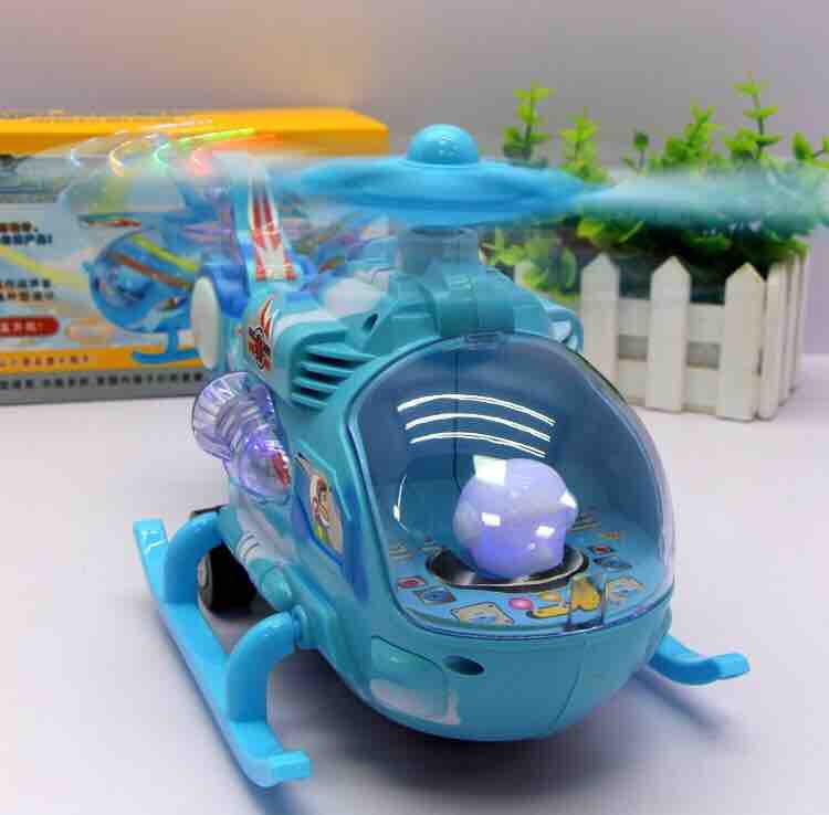 Máy bay trực thăng di chuyển phát nhạc