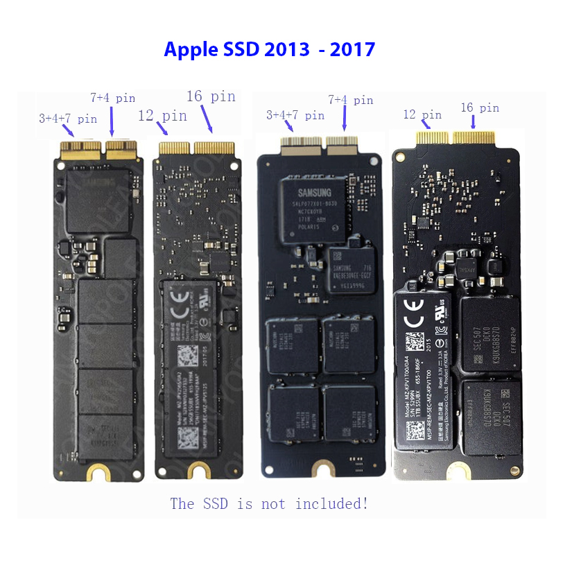 SSD 12+16 Ap-ple 2013 đến 2017 hàng tháo máy