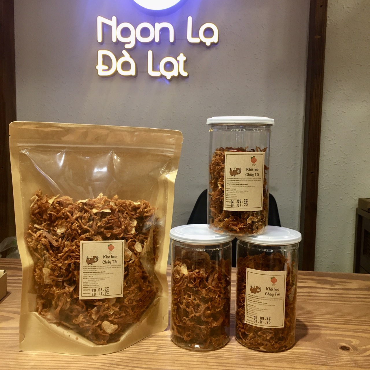 Khô heo cháy tỏi, Đặc Sản Ngon Lạ Đà Lạt