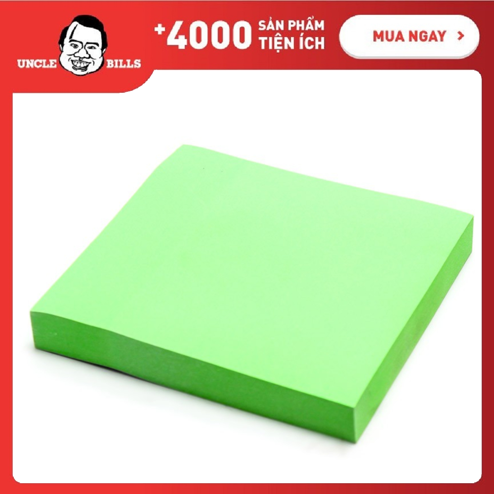 Bộ 100 tờ giấy note màu neon UBL SL0014