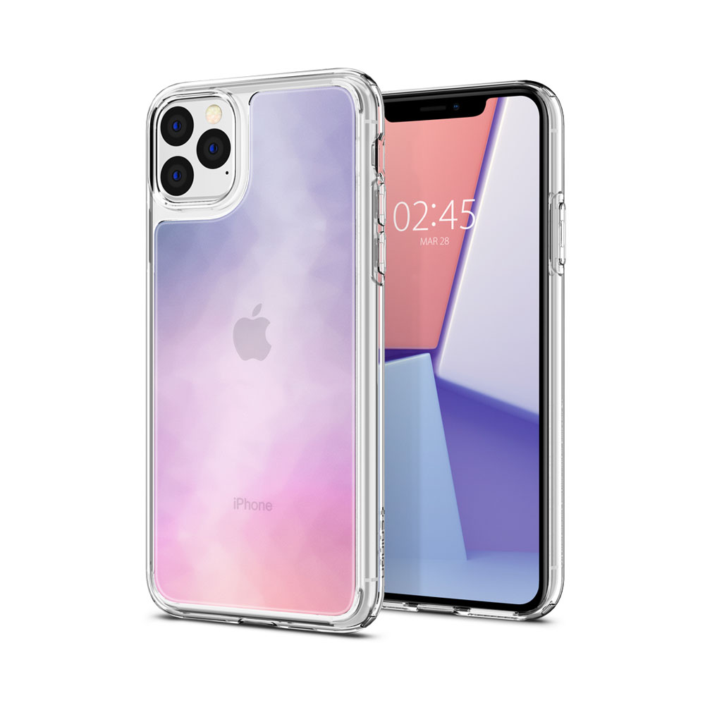 [HCM]Ốp iPhone 11-11 Pro-11 Pro Max Spigen Crystal Hybrid Quartz