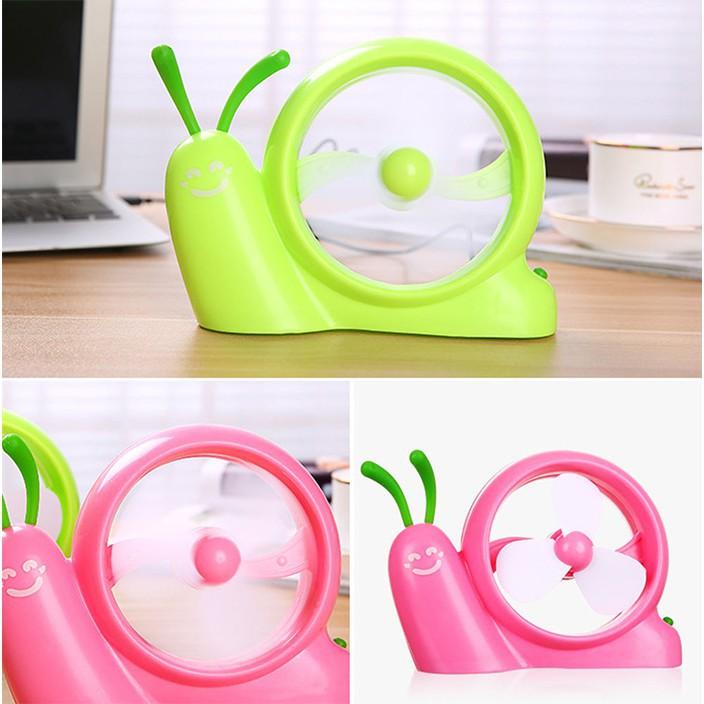 [HCM]Quạt để bàn dùng pin và USB đều được