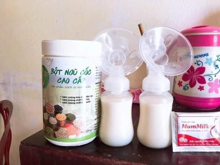 [HCM]COMBO NGŨ CỐC VÀ CỐM LỢI SỮA