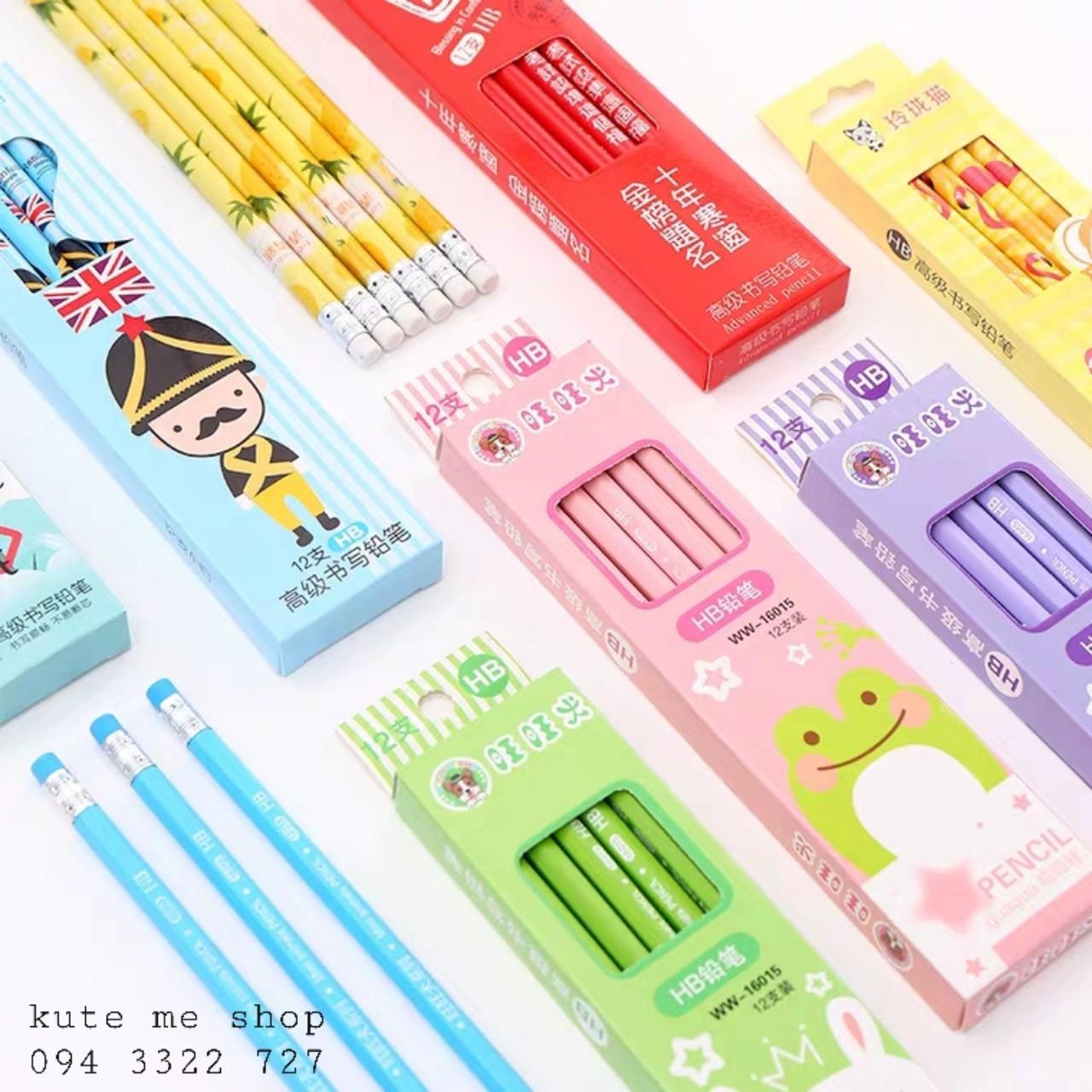 Bút chì HB cho bé (1 hộp 12 cây)