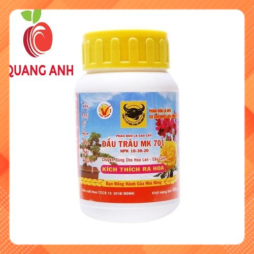 PHÂN BÓN ĐẦU TRÂU 701 KÍCH THÍCH RA HOA - CHAI 100GR