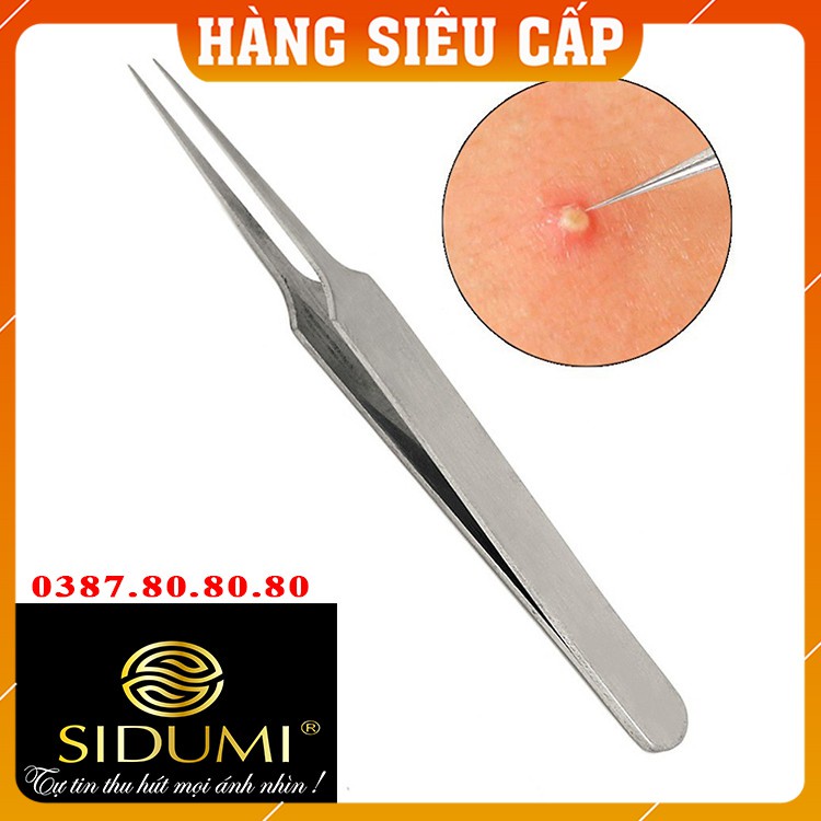 [HÀNG LOẠI 1] Nhíp gắp mụn, cây nặn mụn, nhíp nặn mụn cao cấp