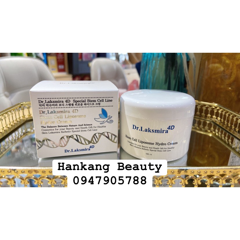 Kem tế bào gốc trắng da dr. laksmira 4d stem cell liposome hydro cream 100ml