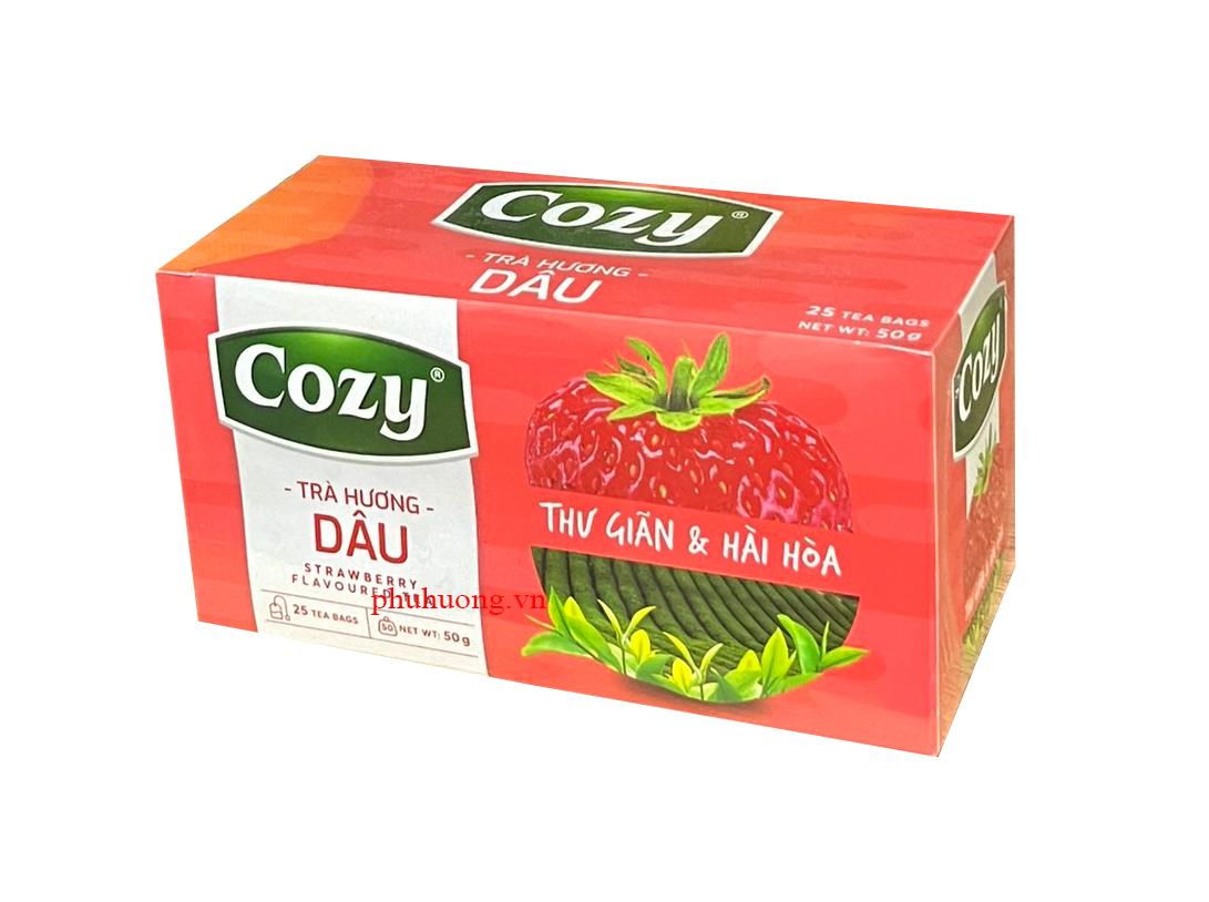 Trà Cozy túi lọc hương dâu (25x2gr)