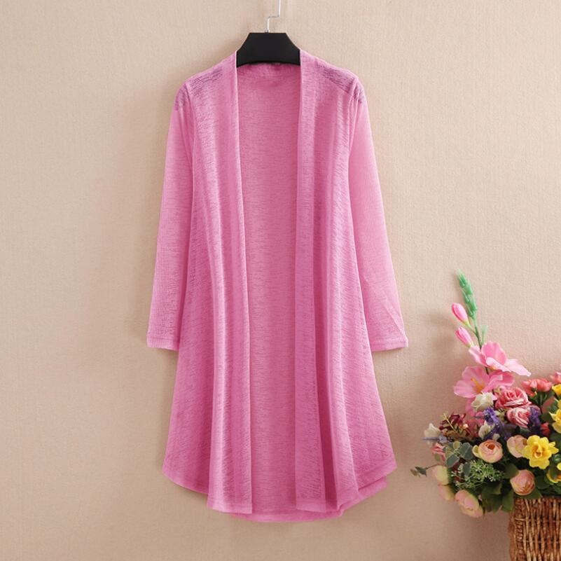 Áo khoác cardigan form dài, sang trọng