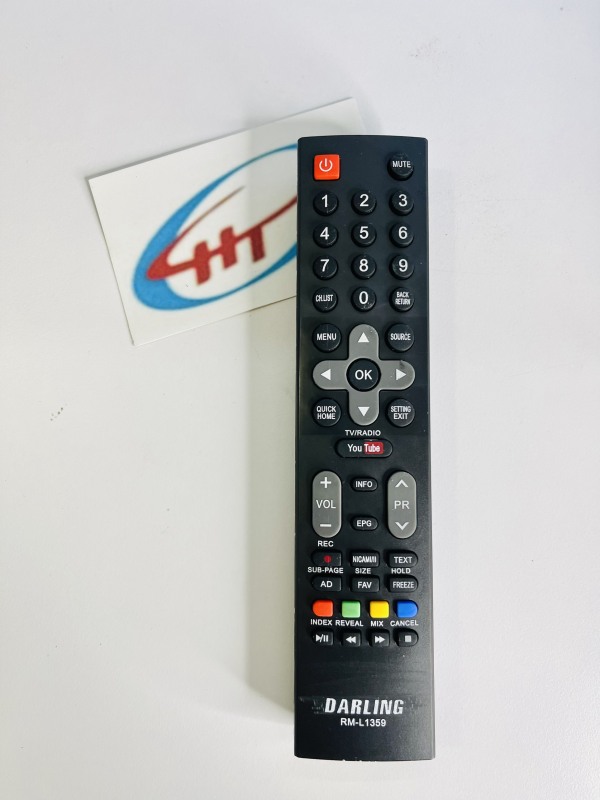 Bảng giá Remote Tivi Darling RM-L1359