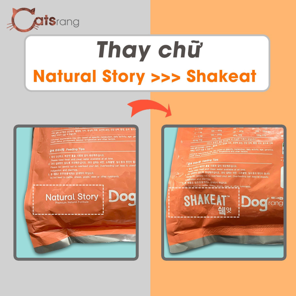 Thức Ăn Hạt Cho Mèo Mọi Lứa Tuổi Catsrang Túi 5 Kg (All Stages)