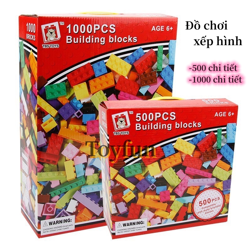 [Hoàn tiền 4%]Đồ chơi xếp hình lắp ráp 500 1000 chi tiết, Lego xếp hình đa dạng giành cho bé, phát triển trí tuệ cho bé.