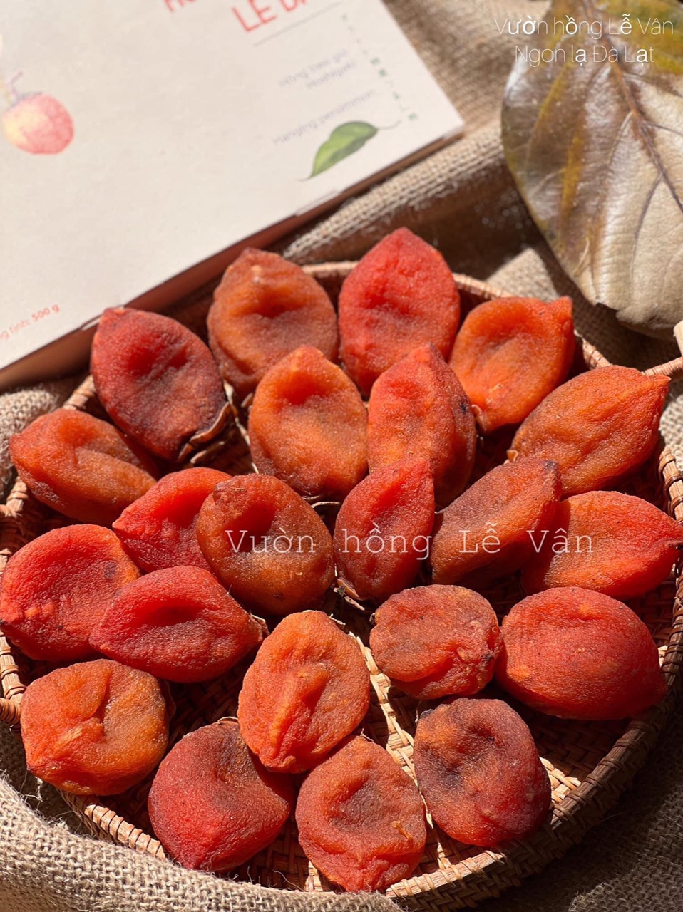 Hồng treo gió Lễ Vân, Đặc Sản Ngon Lạ Đà Lạt