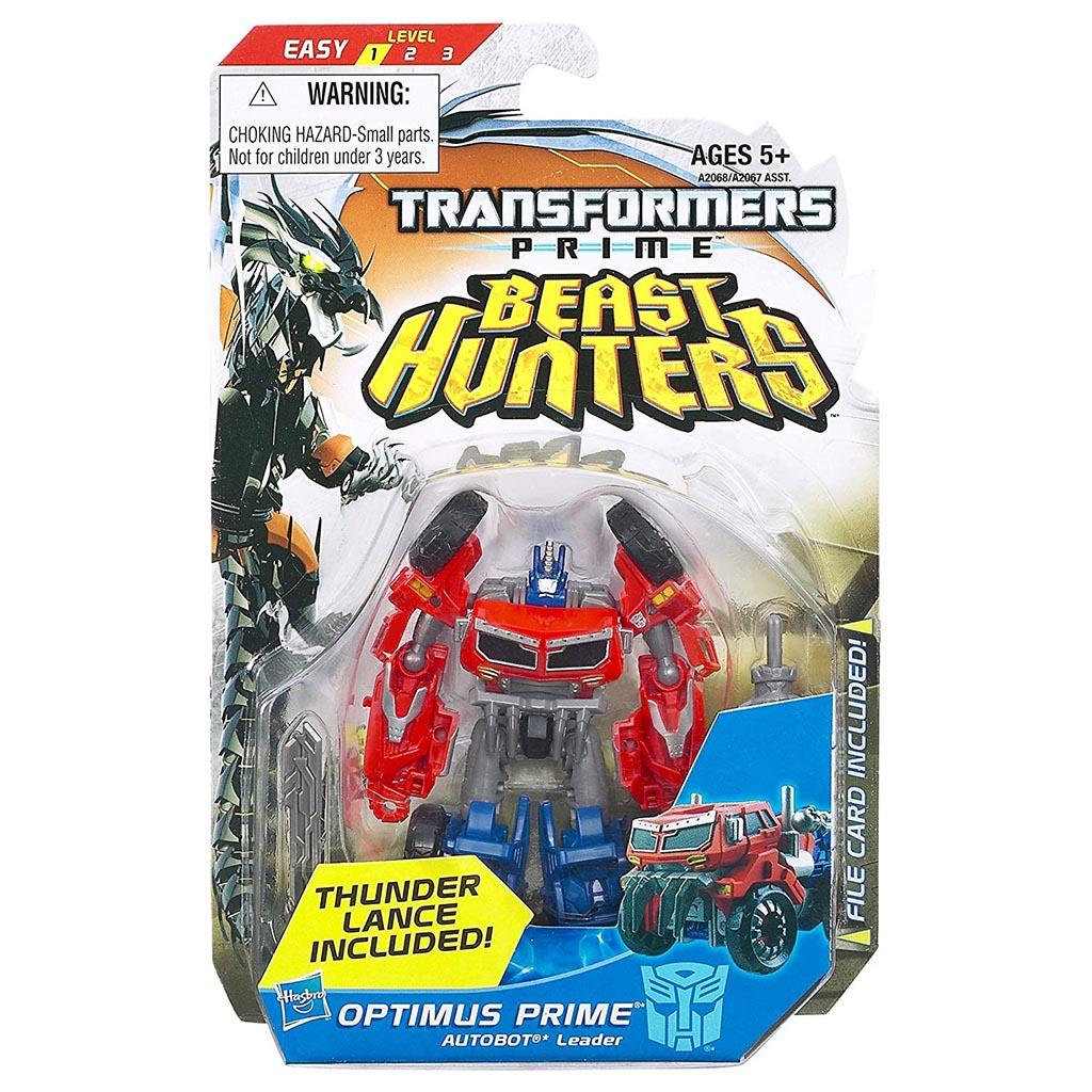 Đồ Chơi Robot Transformers Prime biến hình Optimus Prime/Predaking/Bulkhead/Magnus/Shockwave/Huffer - Beast Hunters Commander (Box)