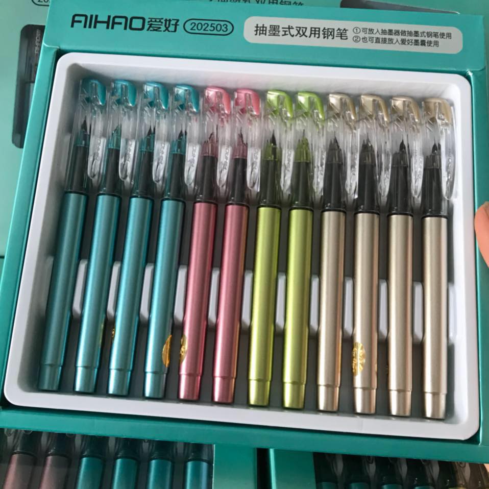 comb 3 cây Bút máy (bom mực) viết chữ đẹp cao cấp
