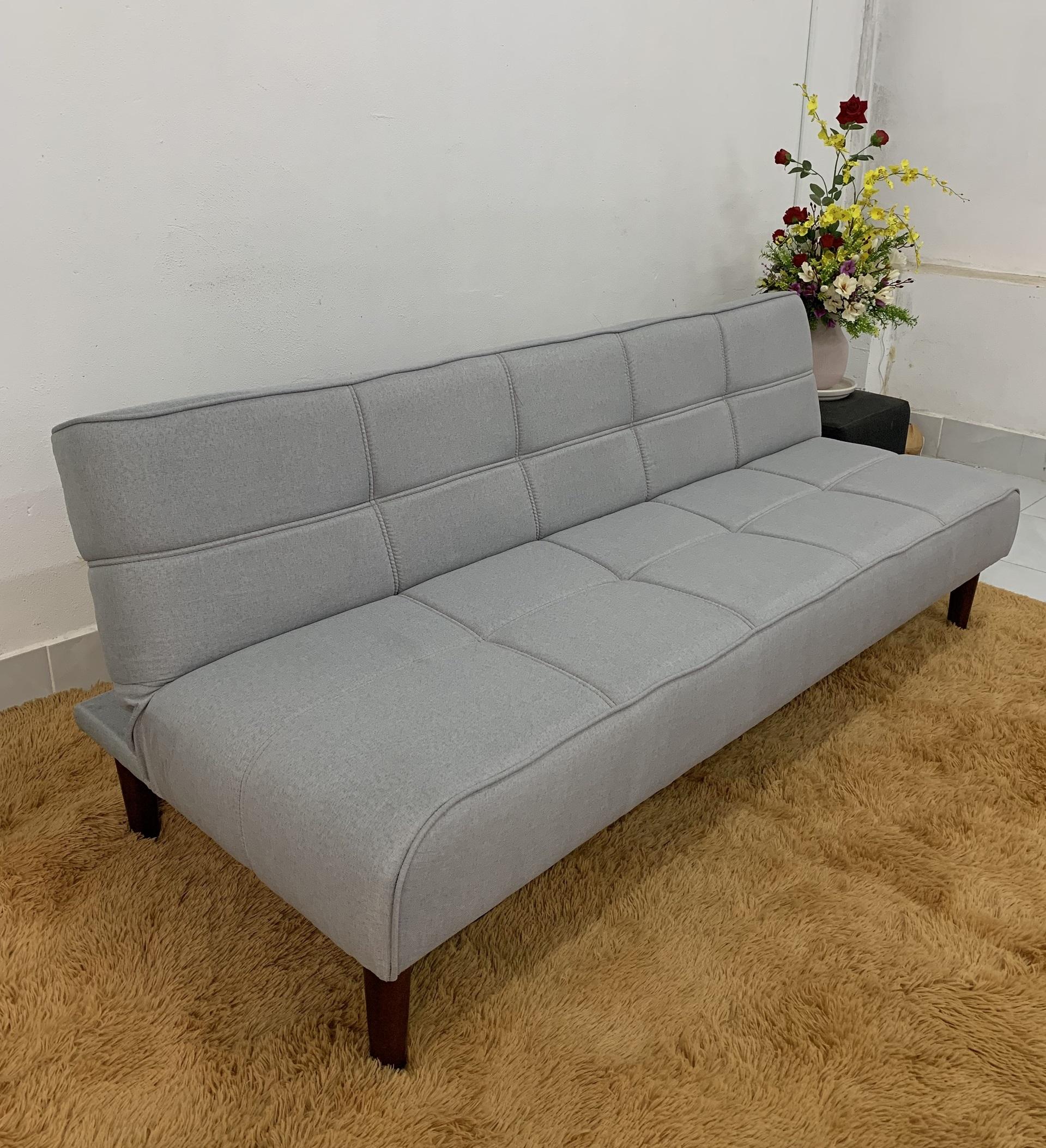 Sofa giường BNS 2021V (Xám tro nhạt)