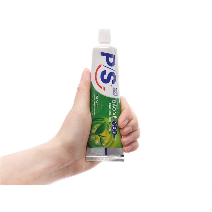 Kem đánh răng ps trà xanh 123 loại 100g