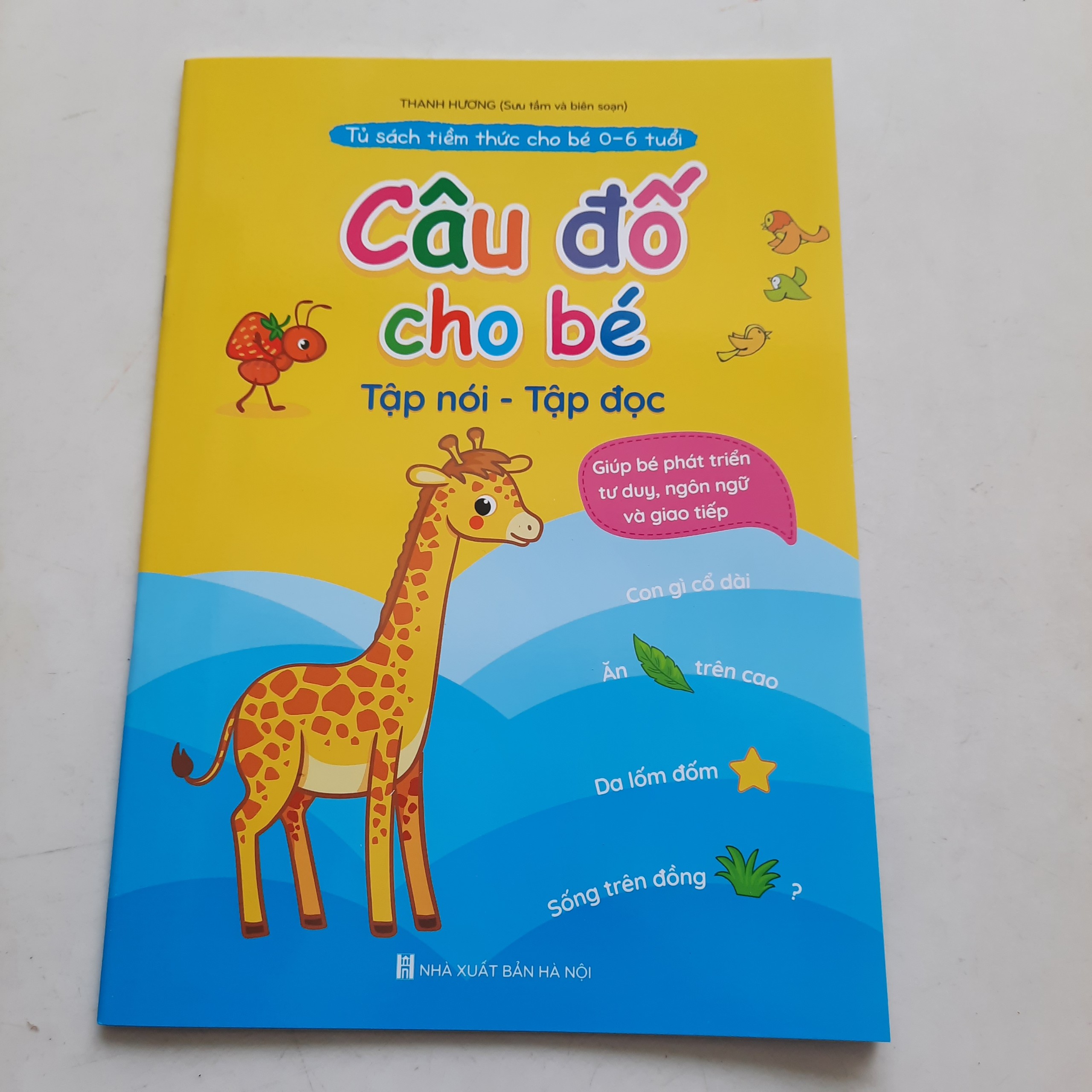 Câu đố cho bé 0-6 tuổi (1 cuốn)